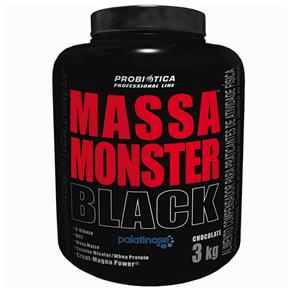 Massa Monster Black Probiótica Professional Chocolate - 3Kg
