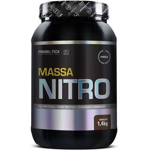 Massa Nitro - 1,4Kg - Probiótica - Baunilha