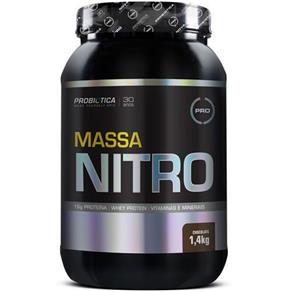 Massa Nitro - 1,4Kg - Probiótica - Chocolate - Chocolate - 1400g