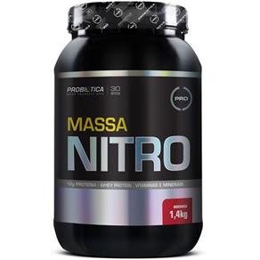 Massa Nitro - 1,4Kg - Probiótica - Morango - Morango - 1400g