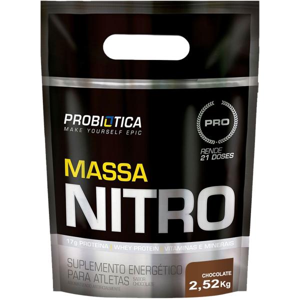 Massa Nitro (2,52kg) Chocolate - Probiótica - Probiotica