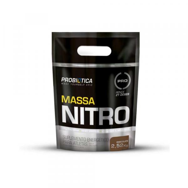 MASSA NITRO 2,52Kg REFIL - CHOCOLATE - Probiótica