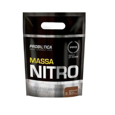 Massa Nitro 2,52kg Refil - Probiótica Massa Nitro 2,52kg Chocolate Refil - Probiótica