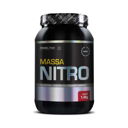 Massa Nitro No2 1400g - Morango - Probiótica