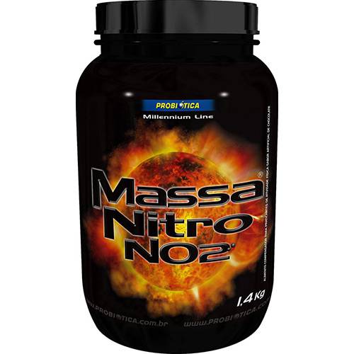 Massa Nitro No2 (1400g) - Morango