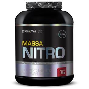 Massa Nitro No2 3Kg - Probiótica - MORANGO