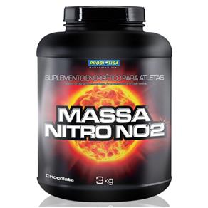 Massa Nitro No2 -Probiótica- - Morango - 3 Kg