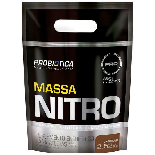 Massa Nitro Refil 2,52kg Chocolate - Probiótica
