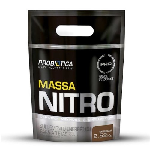 Massa Nitro Refil 2,52Kg Chocolate - Probiótica