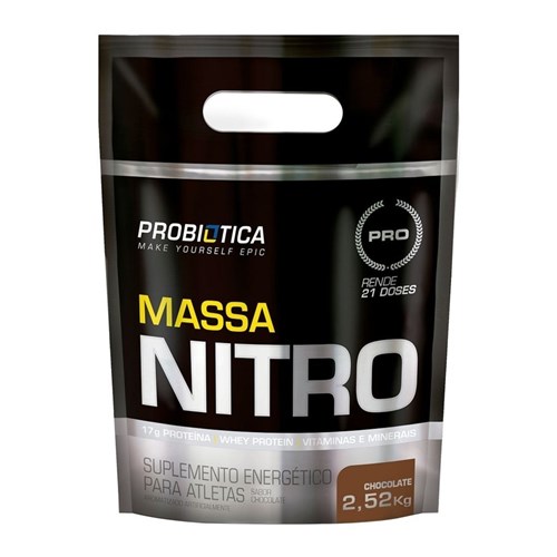 Massa Nitro Refil 2,52Kg - Probiótica