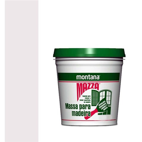 Massa para Madeira Branca 1,6Kg - Montana - Montana