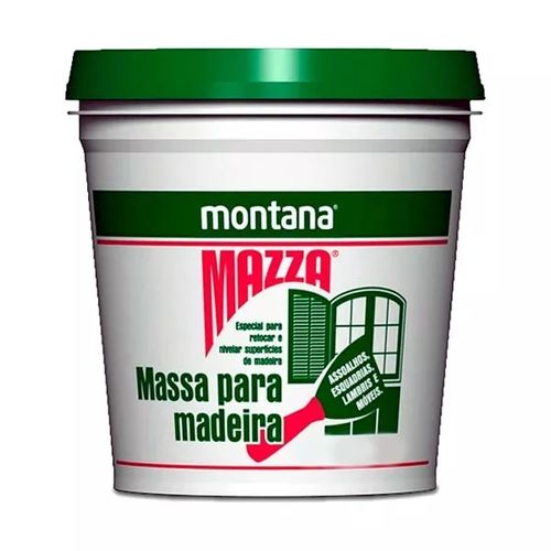 Massa para Madeira Cor Nó de Pinus Montana Mazza 1,6kg