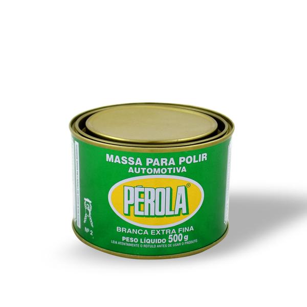 Massa para Polir 500g Base Solvente - Pérola 040502 - Perola