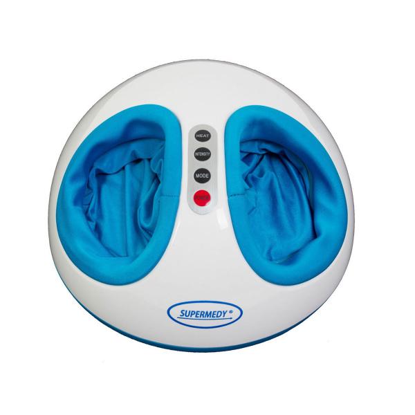 Massageador de Pés Airbag Foot Azul Massager - Supermedy