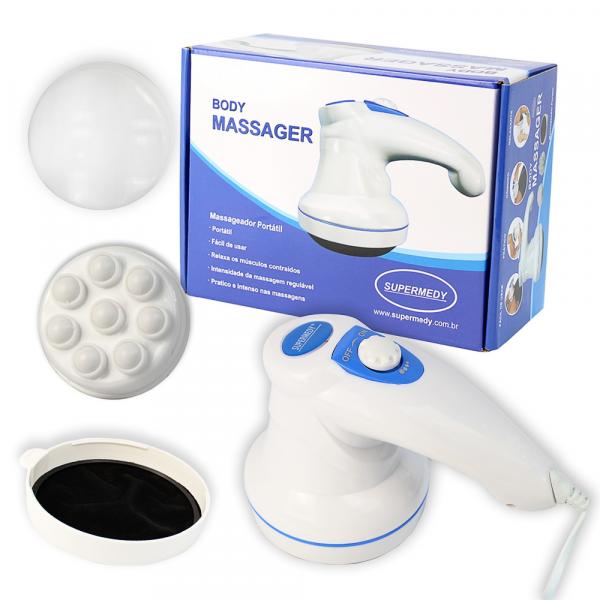 Massageador Orbital Body Massager Supermedy VOLTAGEM: 220V