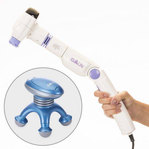 Massageador Super 110v + Mini Massageagor Portátil