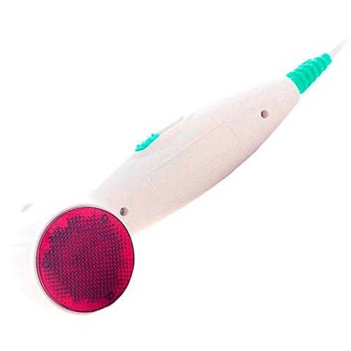 Massageador Supermedy Portatil Infravermelho com 4 Acessórios Branco e Verde Claro 220v