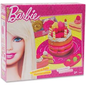 Massinha Barbie Aniversário - Fun