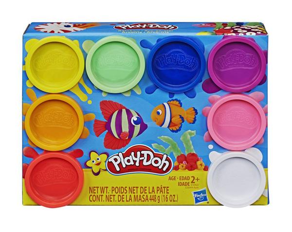 Massinha de Modelar Play-Doh - 8 Potes - Hasbro
