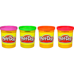 Tudo sobre 'Massinha de Modelar Play-Doh com 4 Potes de Massinhas Cores Pastéis - 22114/22873'