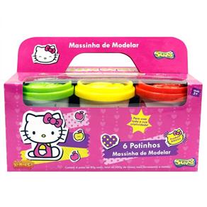 Massinha Hello Kitty - 6 Potinhos - Sunny