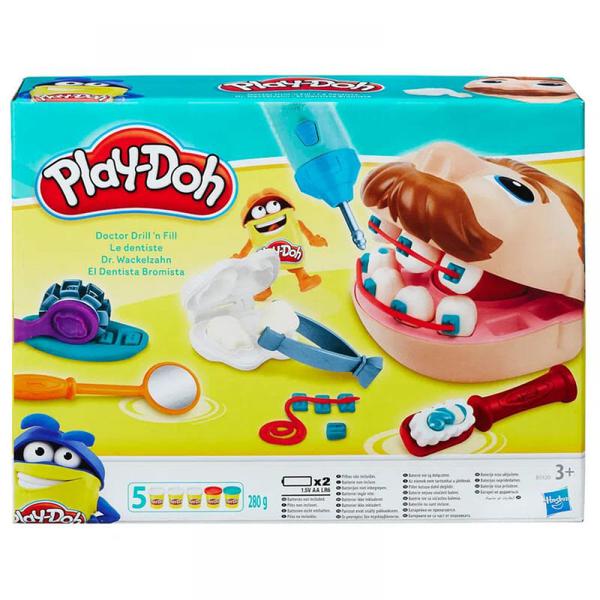 Massinha Play Doh Brincando de Dentista B5520 - Hasbro