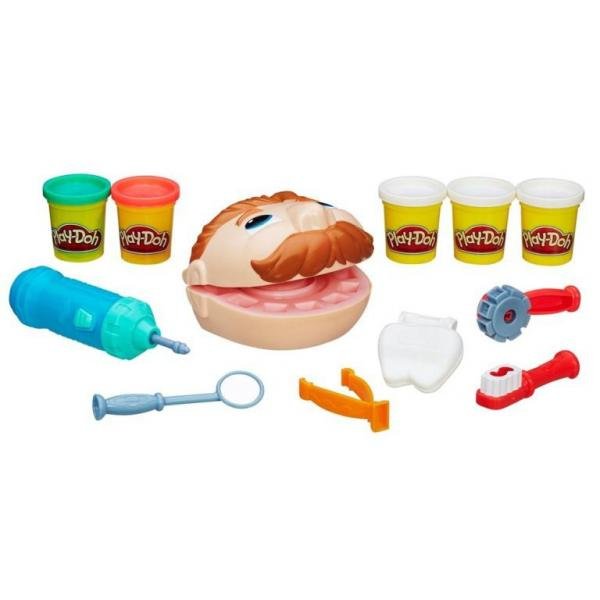 Massinha Play-Doh Brincando de Dentista - Hasbro