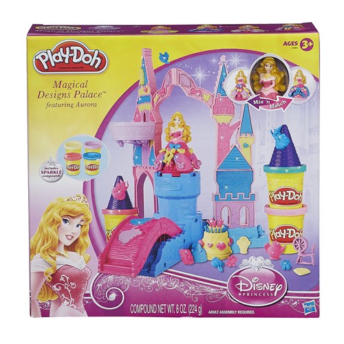 Massinha Play Doh Castelo Mágico Princesas Disney A6881 - Hasbro