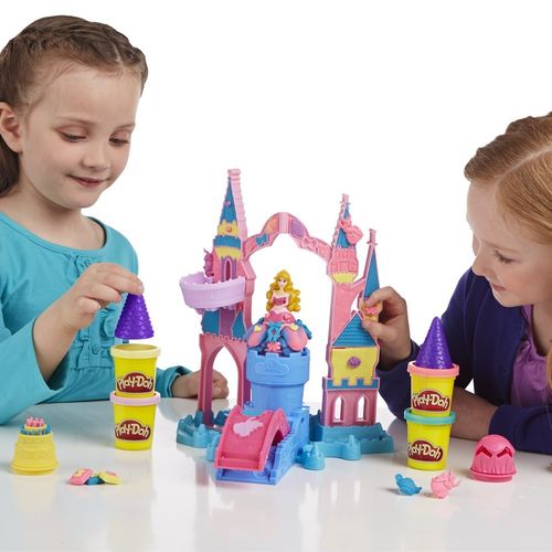 Massinha Play Doh Castelo Mágico Princesas Disney A6881 - Hasbro