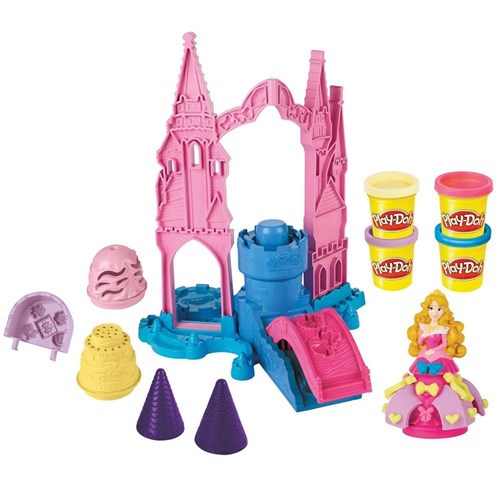 Massinha Play Doh Castelo Mágico Princesas Disney Hasbro A6881
