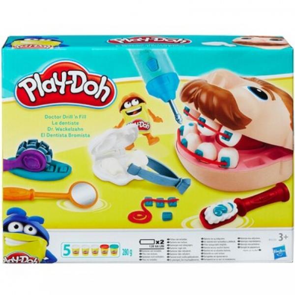 Massinha Play-Doh Dentista Hasbro B5520