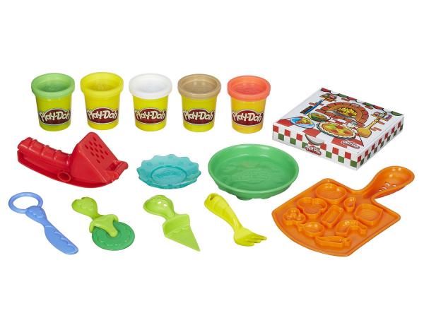 Massinha Play-Doh Festa da Pizza - Hasbro com Acessórios