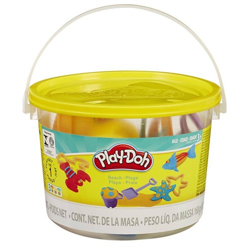 Massinha Play-Doh Mini Balde de Praia Hasbro