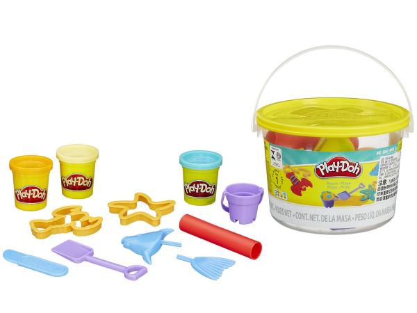 Massinha Play-Doh Mini Balde - Hasbro com Acessórios
