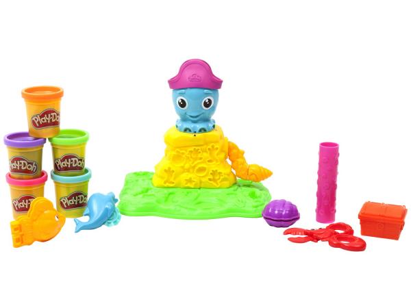 Tudo sobre 'Massinha Play-Doh Polvo Divertido Hasbro - com Acessórios'