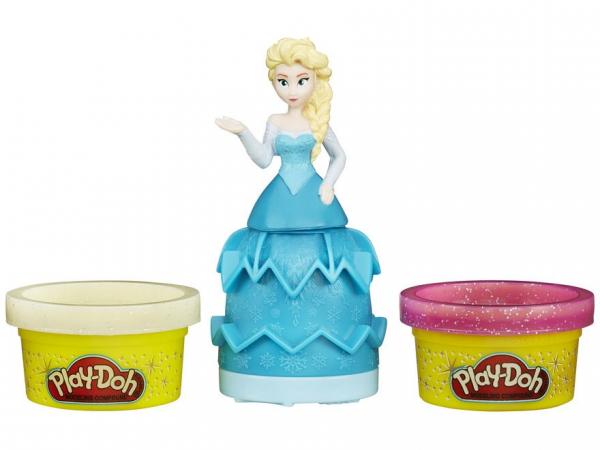 Massinha Play-Doh Princesas Disney Elsa - Hasbro com Acessórios