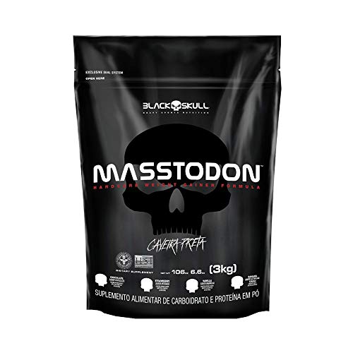 Masstodon 3kg Refil - Black Skull (Chocolate)