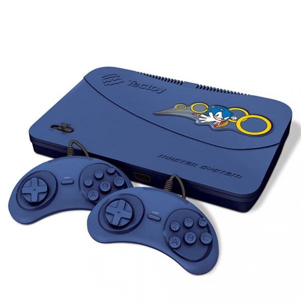 Master System Evolution Blue com 132 Jogos na Memória Tectoy