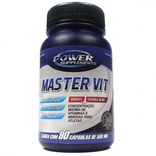 Master Vit (90 Caps) - Power Supplements