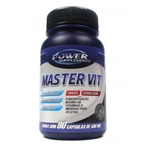 Master Vit Polivitamínico 90 Cápsulas Power Supplements
