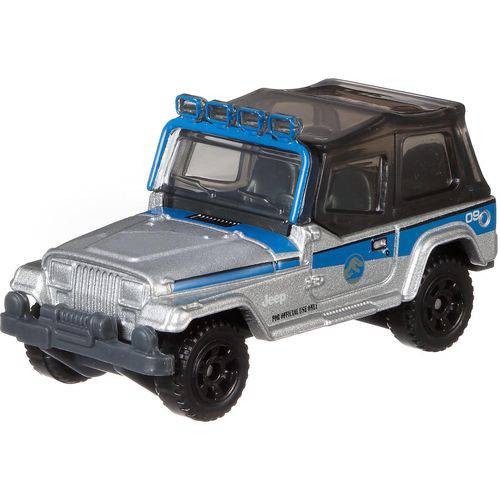 Tudo sobre 'Matchbox - '93 Jeep Wrangler #9 - Jurassic World - FMX10'