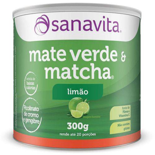 Mate Verde e Matcha - Sanavita - 300g