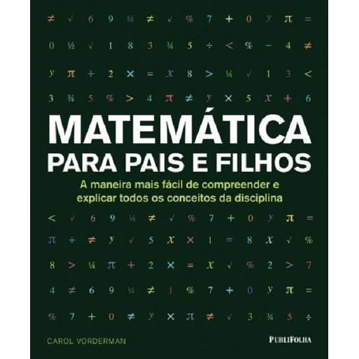 Matematica para Pais e Filhos - Publifolha