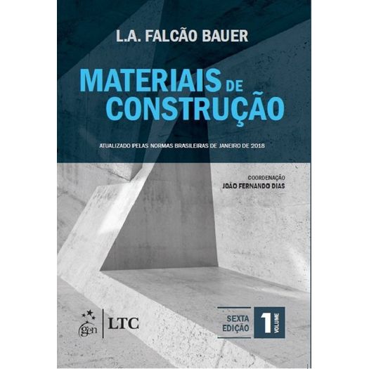 Materiais de Construcao - Vol 1 - Ltc
