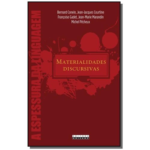 Materialidades Discursivas - Colecao Espessura da