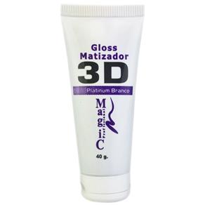 Matizador Magic Color Gloss 3D Platinum Branco