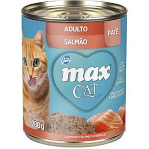 Max Cat Patê -Sabor Salmão - 280 G