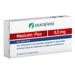 Maxicam Plus 0,5mg Cx com 8 Comprimidos