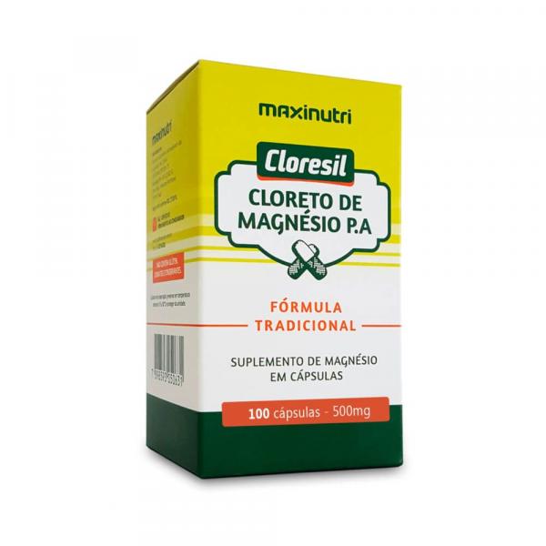 Maxinutri Cloresil Cloreto de Magnésio P.A 500mg C/100