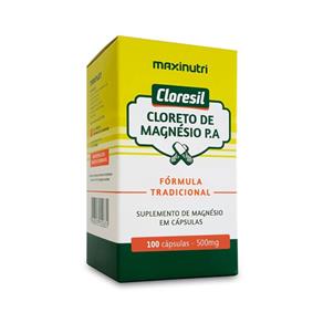 Maxinutri Cloresil Cloreto de Magnésio P.A 500mg com 100
